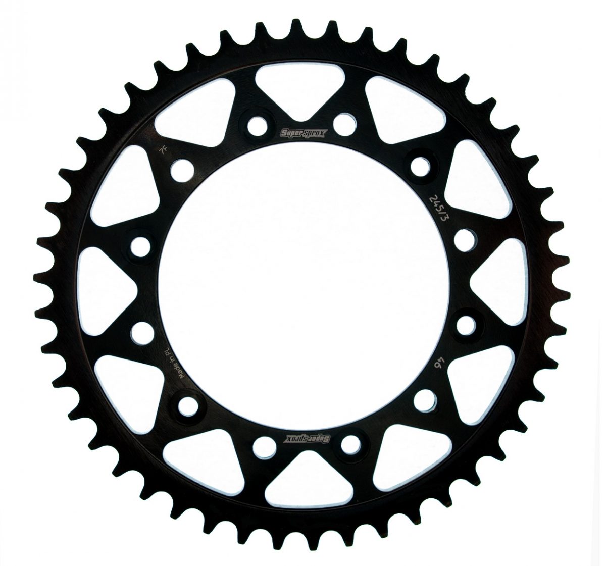 REAR STEEL 46T, BLACK, 520 foto 2