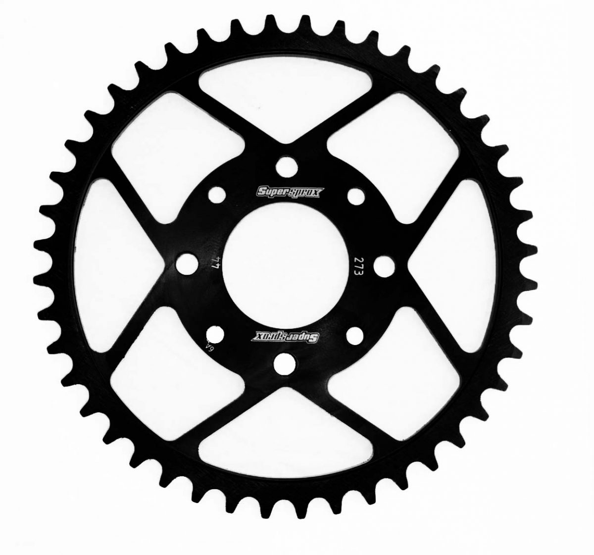 REAR STEEL 44T, BLACK, 520 foto 2