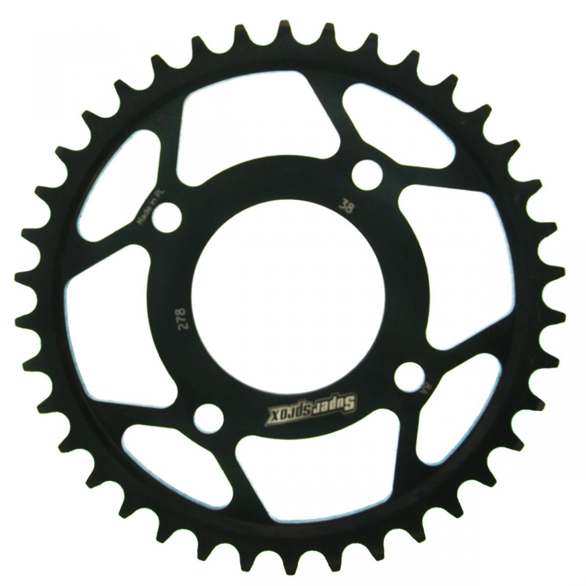 REAR STEEL 38T, BLACK, 525 foto 2