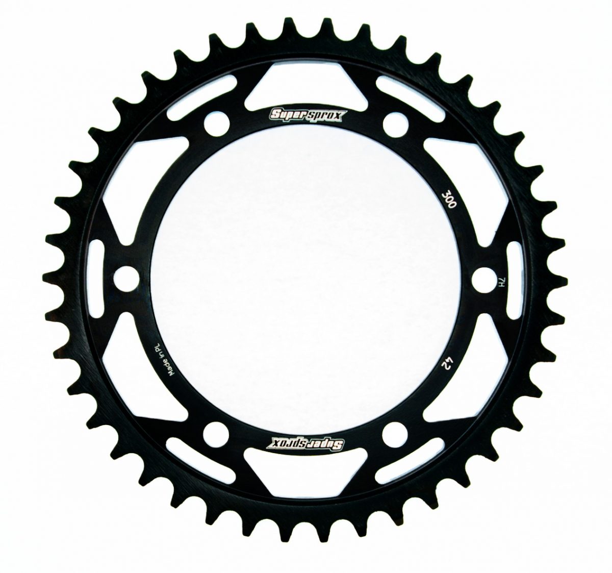 REAR STEEL 42T, BLACK, 525 foto 2