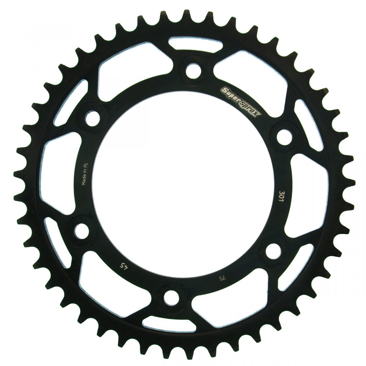 REAR STEEL 45T, BLACK, 520 foto 2