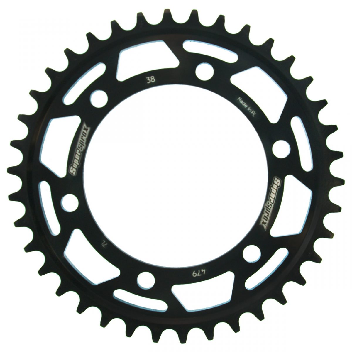 REAR STEEL 38T, BLACK, 530 foto 2