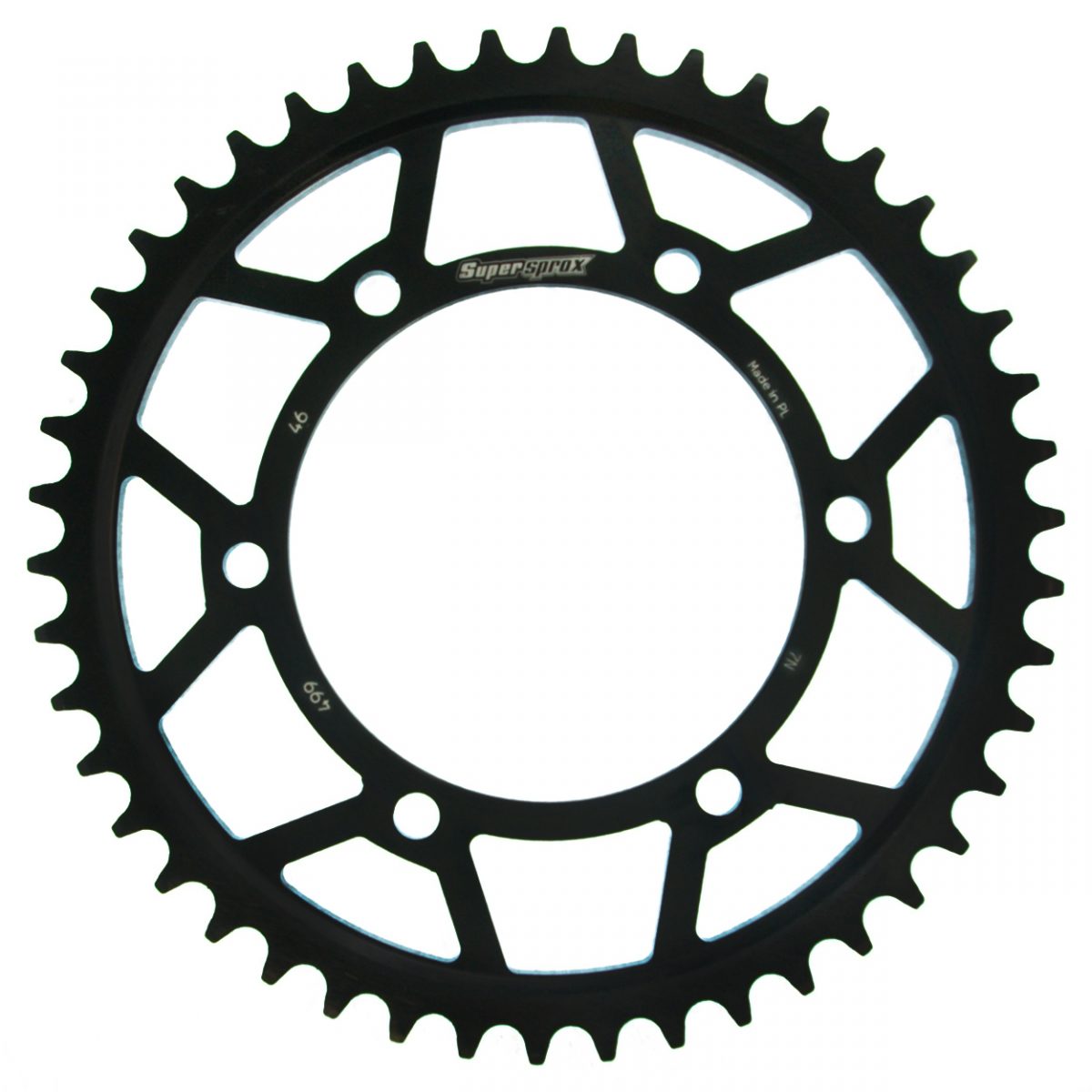 REAR STEEL 46T, BLACK, 530 foto 2
