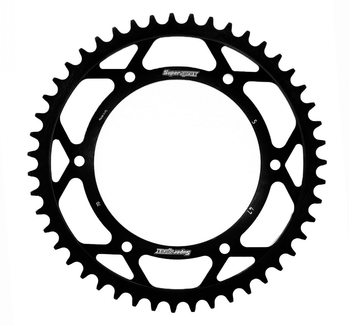 REAR STEEL 47T, BLACK, 520 foto 2