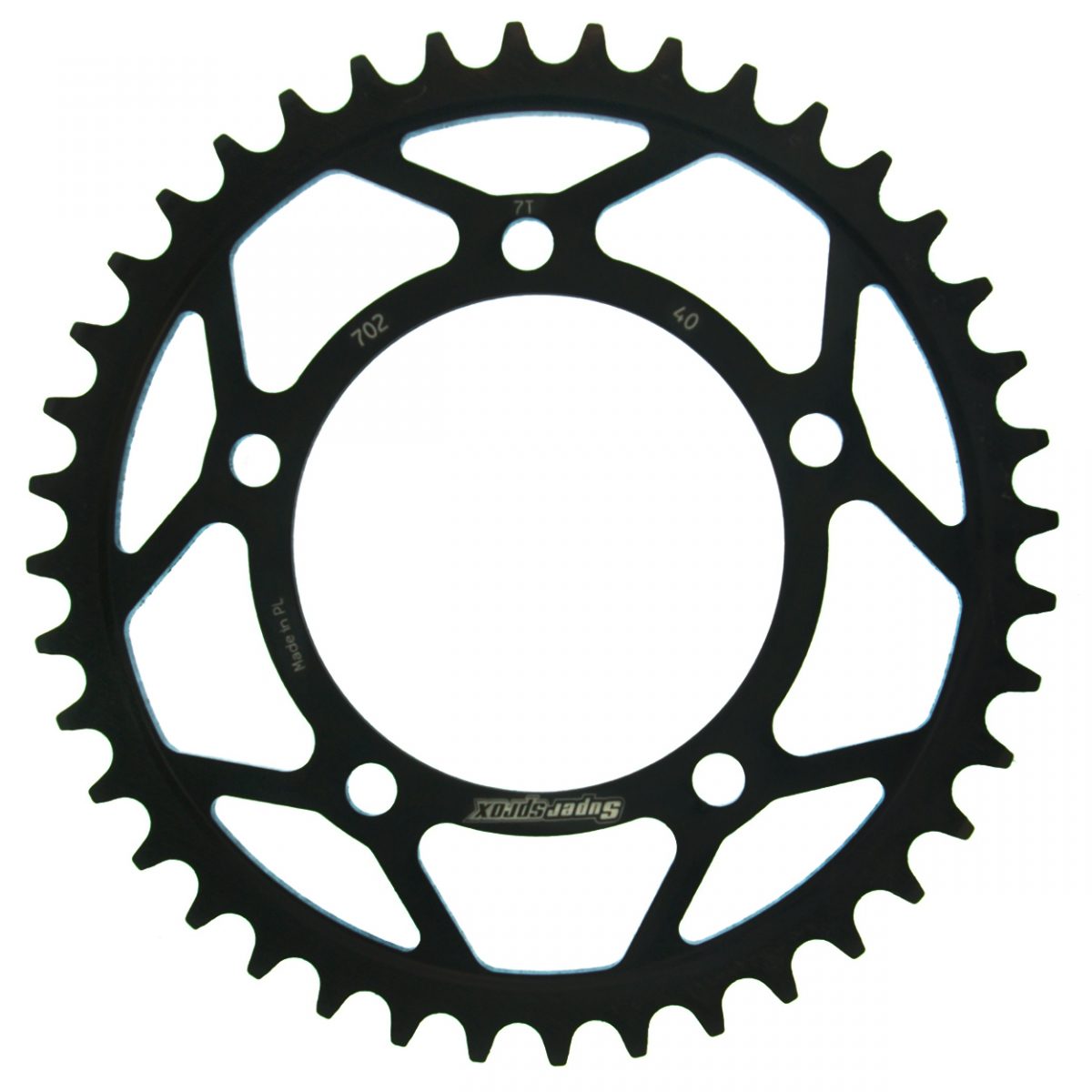 REAR STEEL 40T, BLACK, 525 foto 2