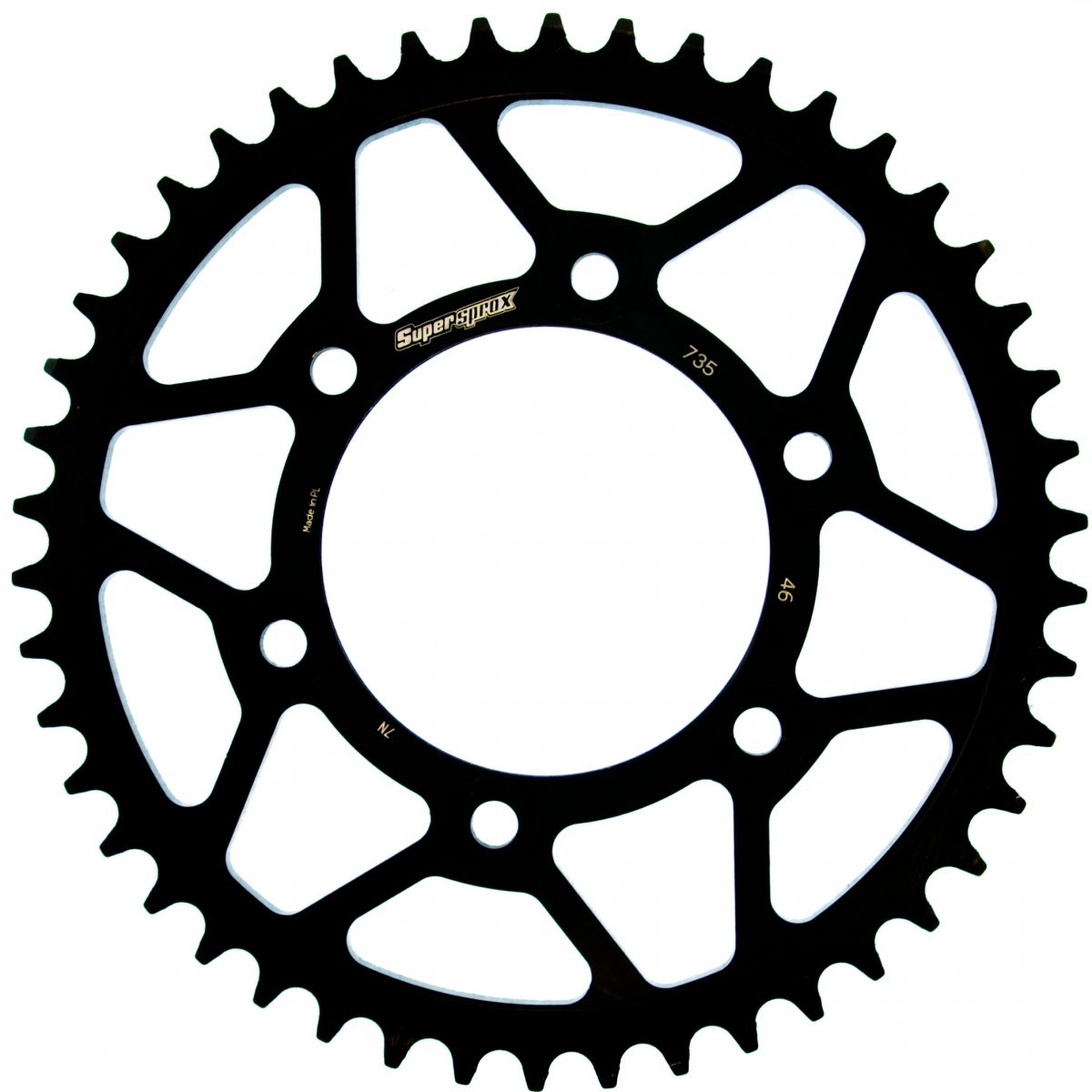 REAR STEEL 46T, BLACK, 520 foto 2