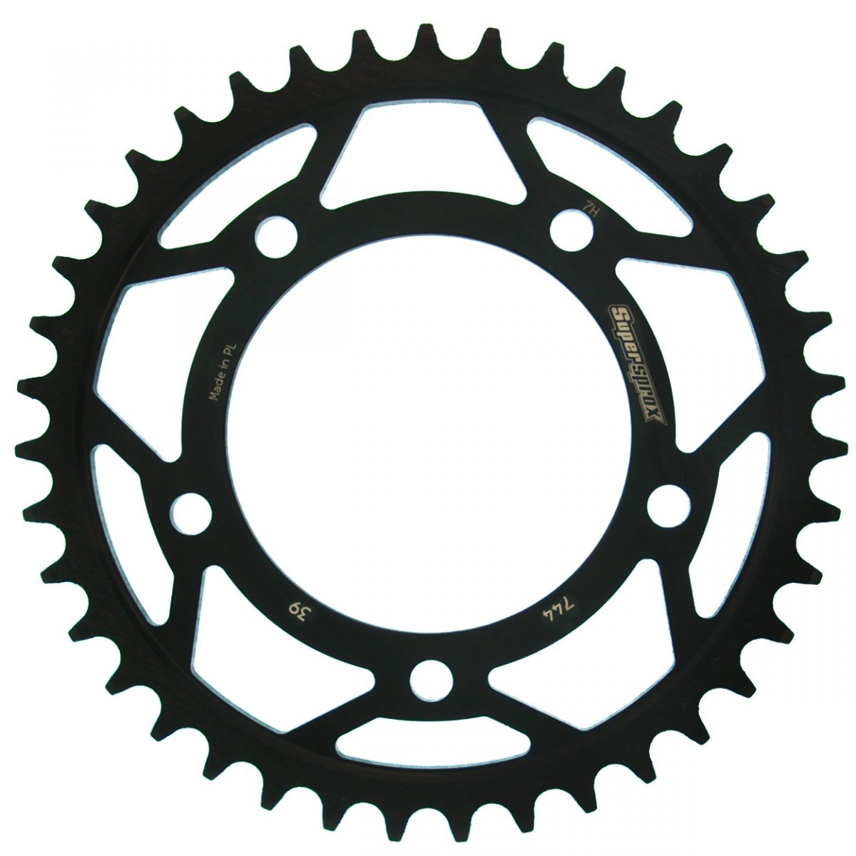 REAR STEEL 39T, BLACK, 525 foto 2