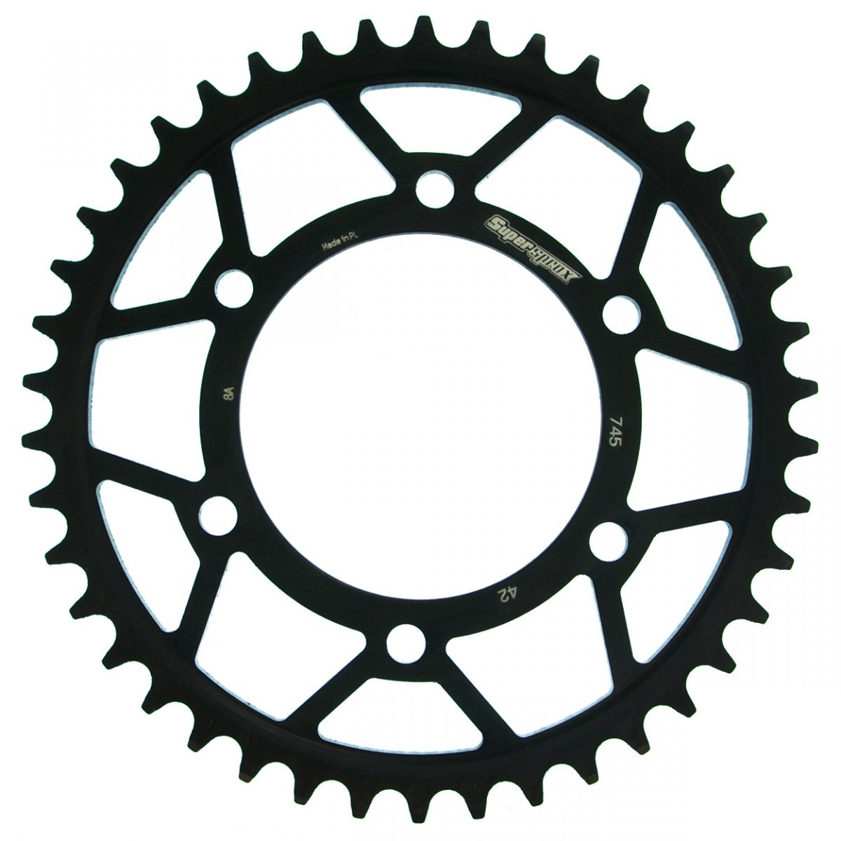 REAR STEEL 42T, BLACK, 525 foto 2