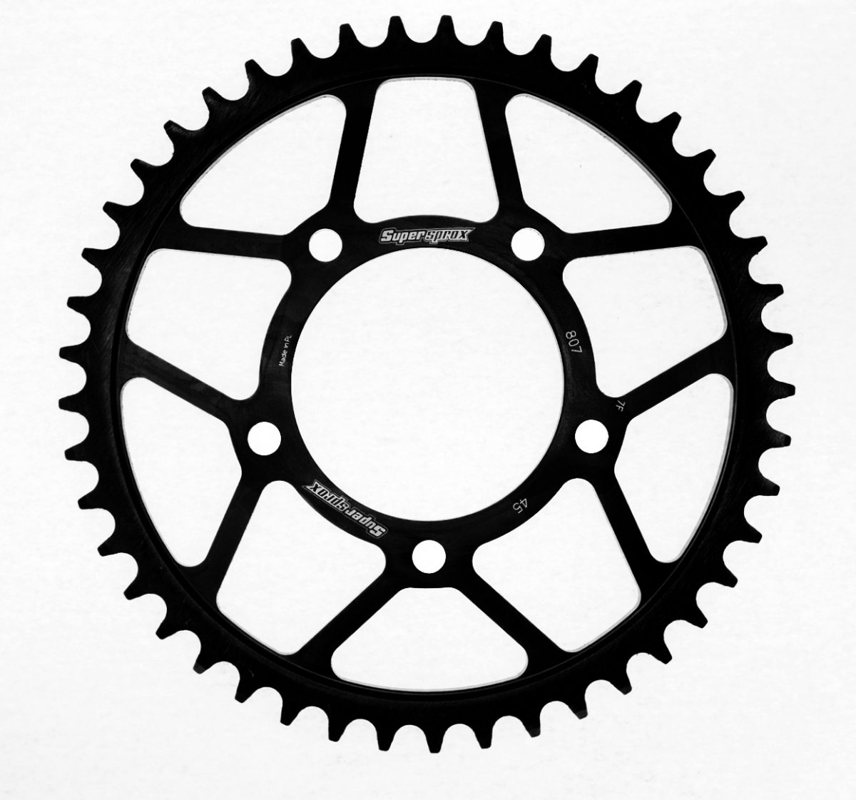 REAR STEEL 45T, BLACK, 525 foto 2