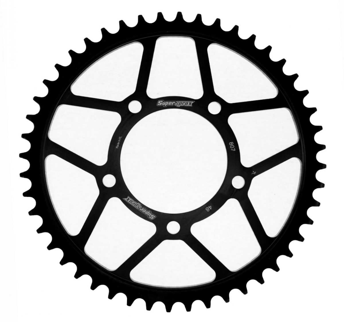 REAR STEEL 48T, BLACK, 525 foto 2
