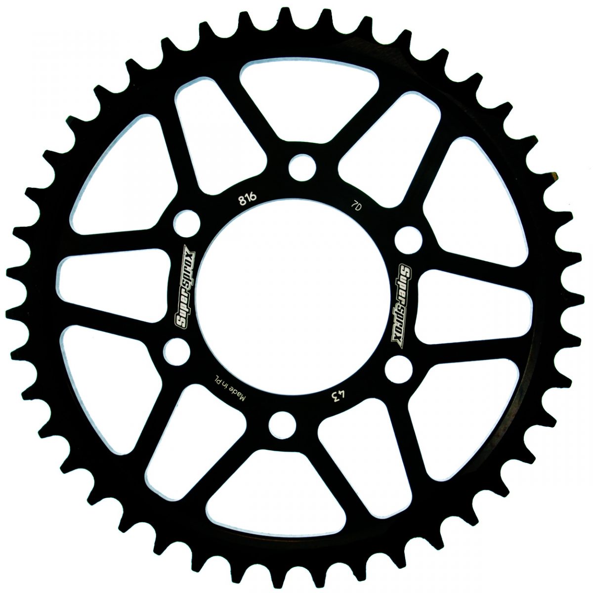 REAR STEEL 43T, BLACK, 530 foto 2