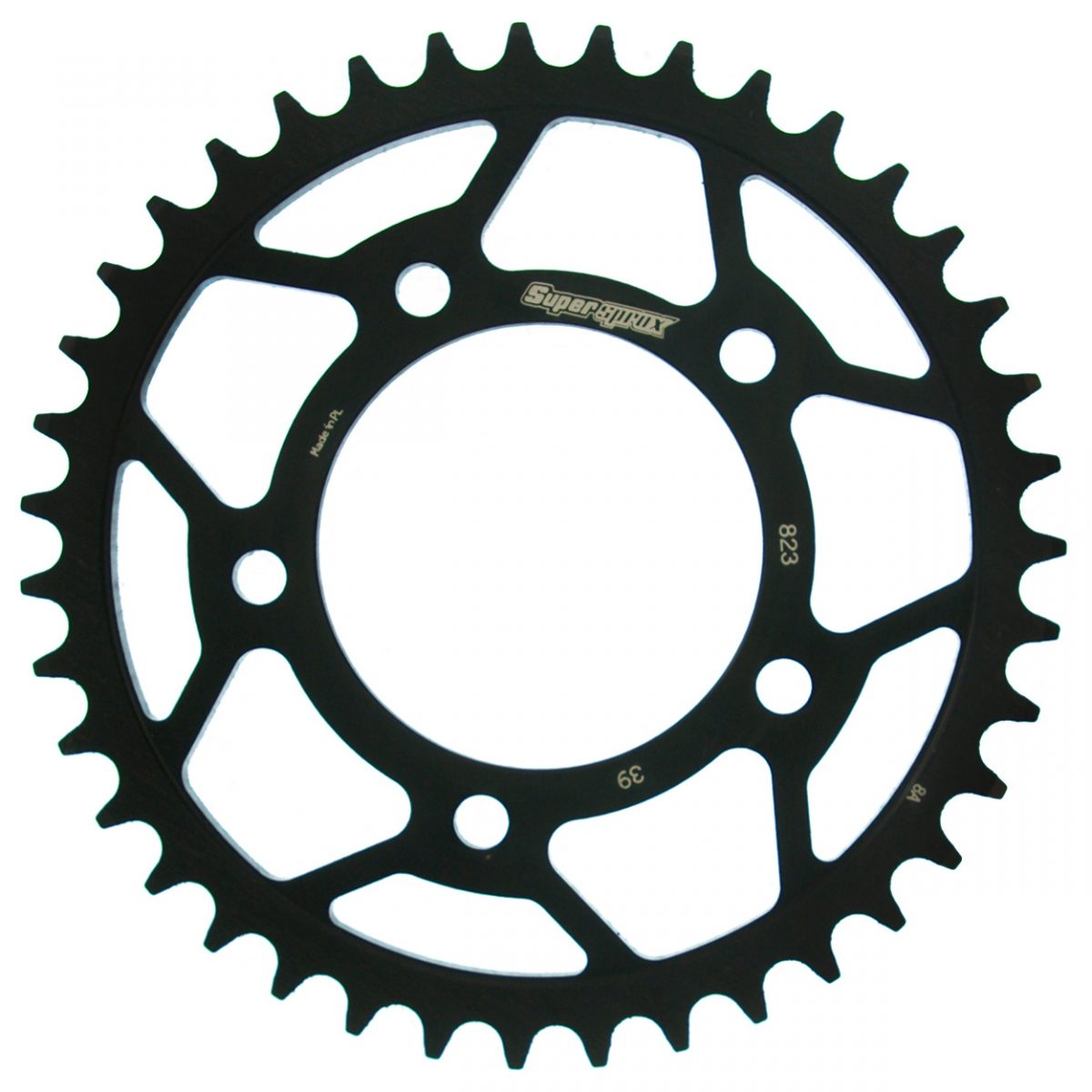 REAR STEEL 39T, BLACK, 520 foto 2