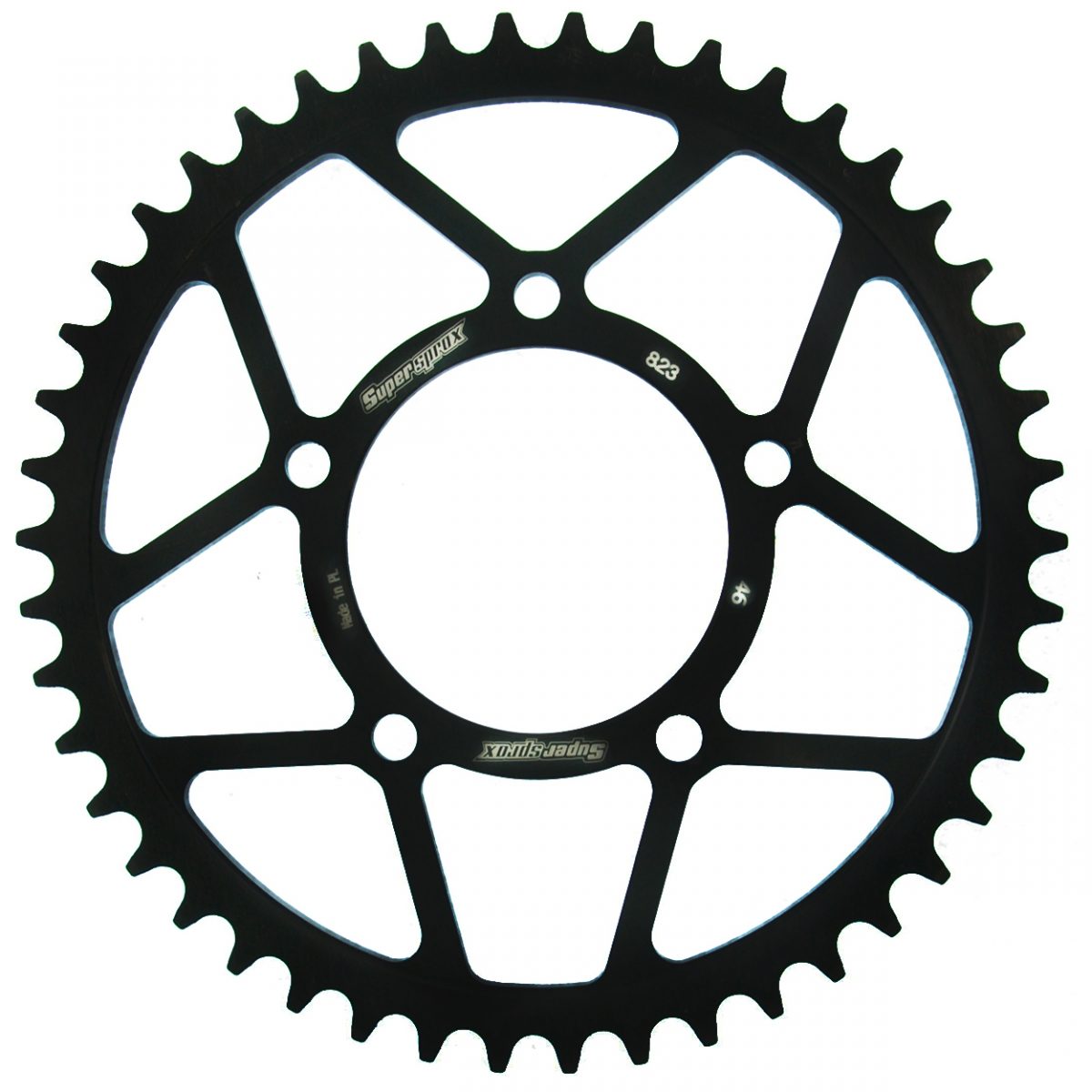 REAR STEEL 46T, BLACK, 520 foto 2