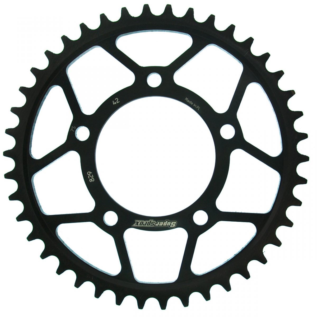 REAR STEEL 42T, BLACK, 530 foto 2