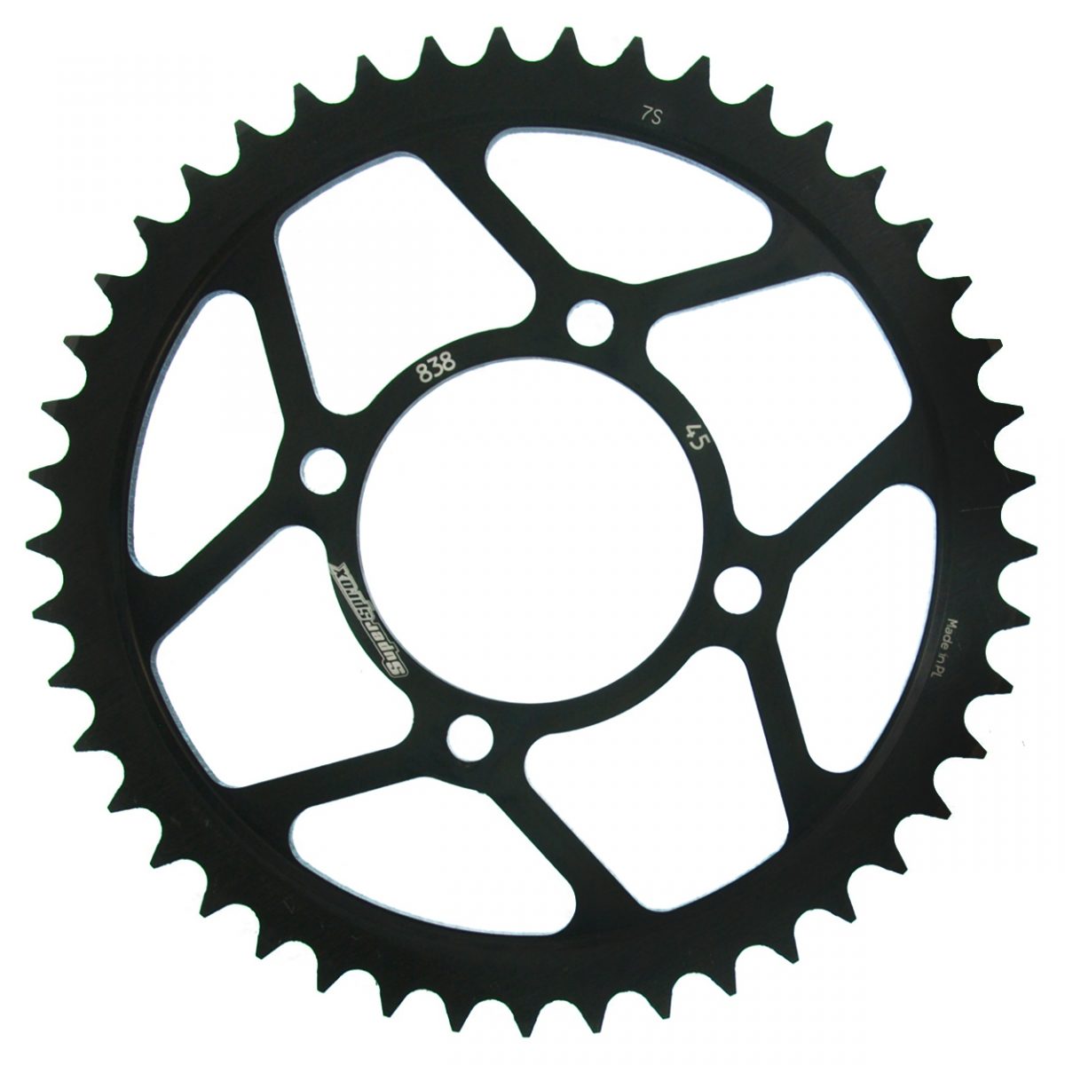 REAR STEEL 45T, BLACK, 428 foto 2