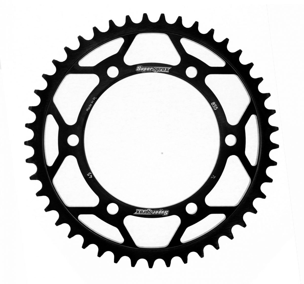 REAR STEEL 45T, BLACK, 520 foto 2