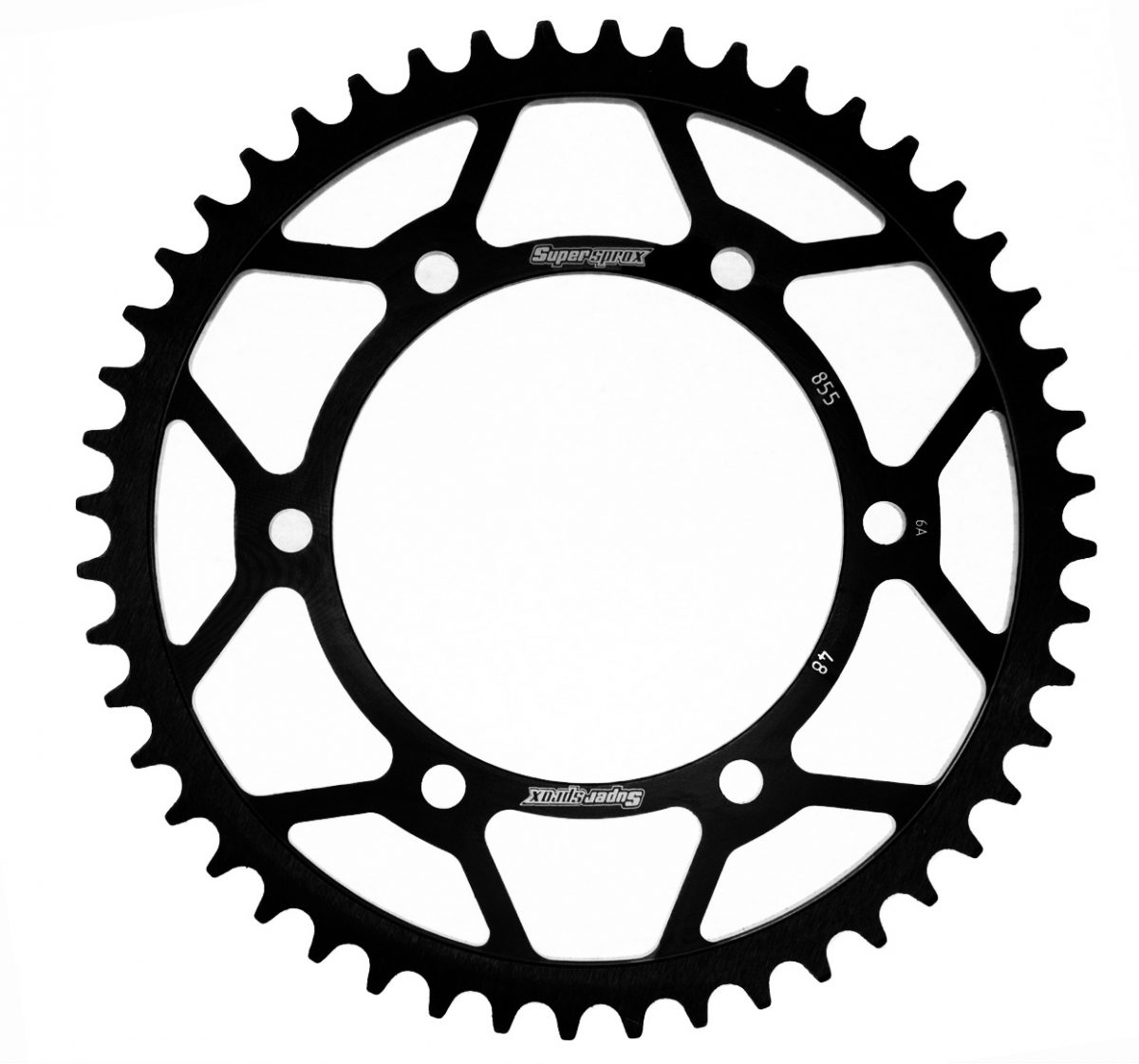 REAR STEEL 48T, BLACK, 520 foto 2