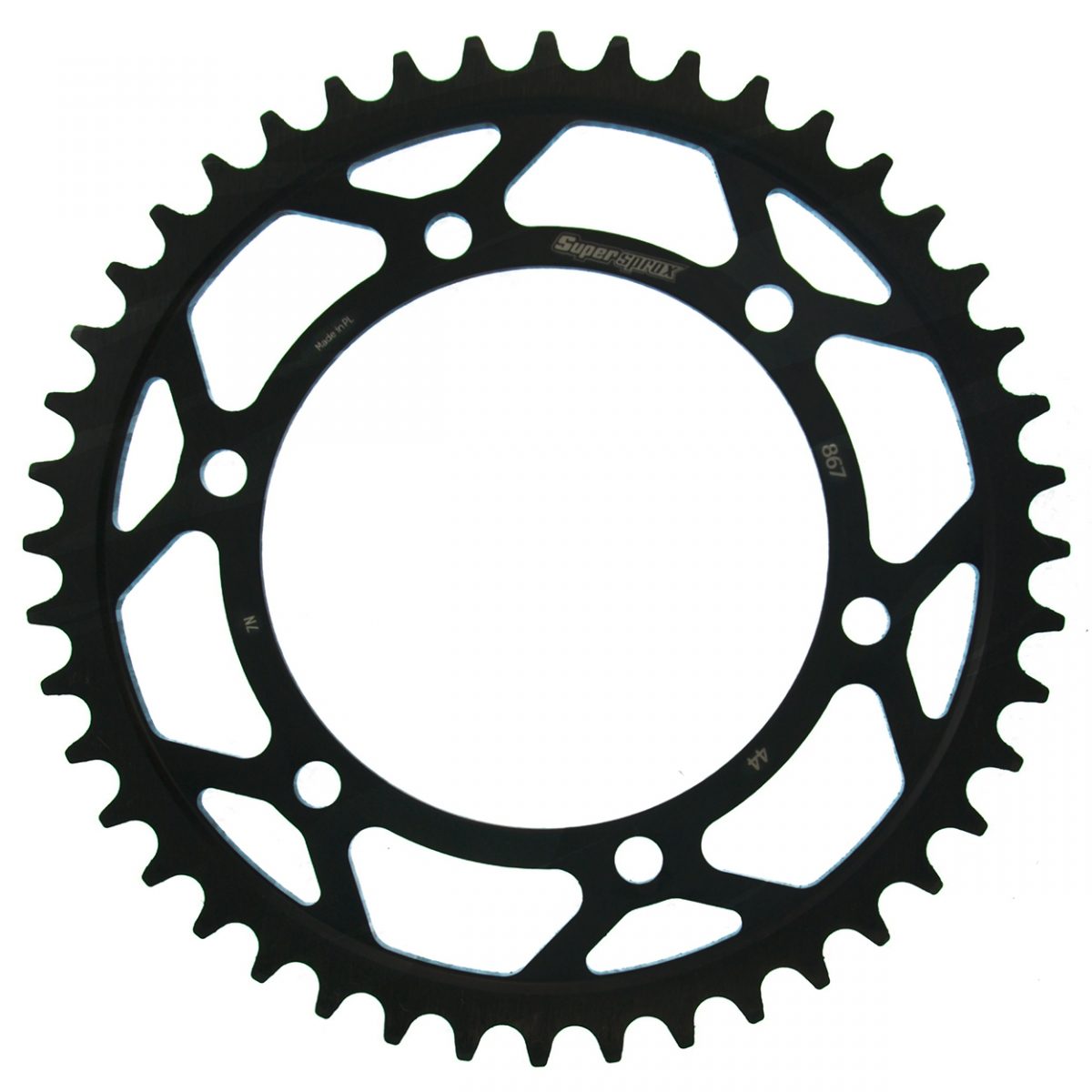 REAR STEEL 44T, BLACK, 525 foto 2