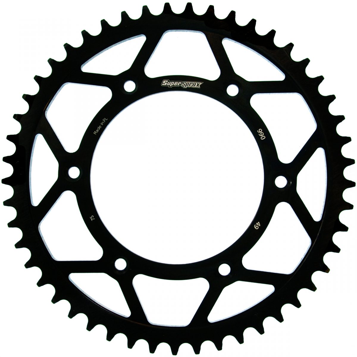REAR STEEL 49T, BLACK, 520 foto 2