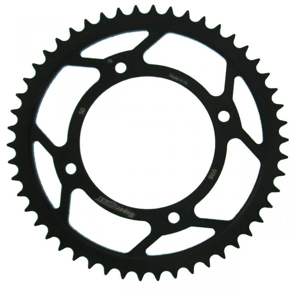 REAR STEEL 50T, BLACK, 428 foto 2