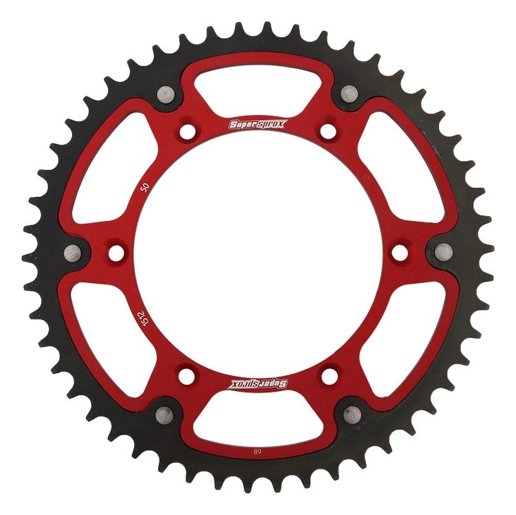 REAR STEALTH 50T, RED, 520