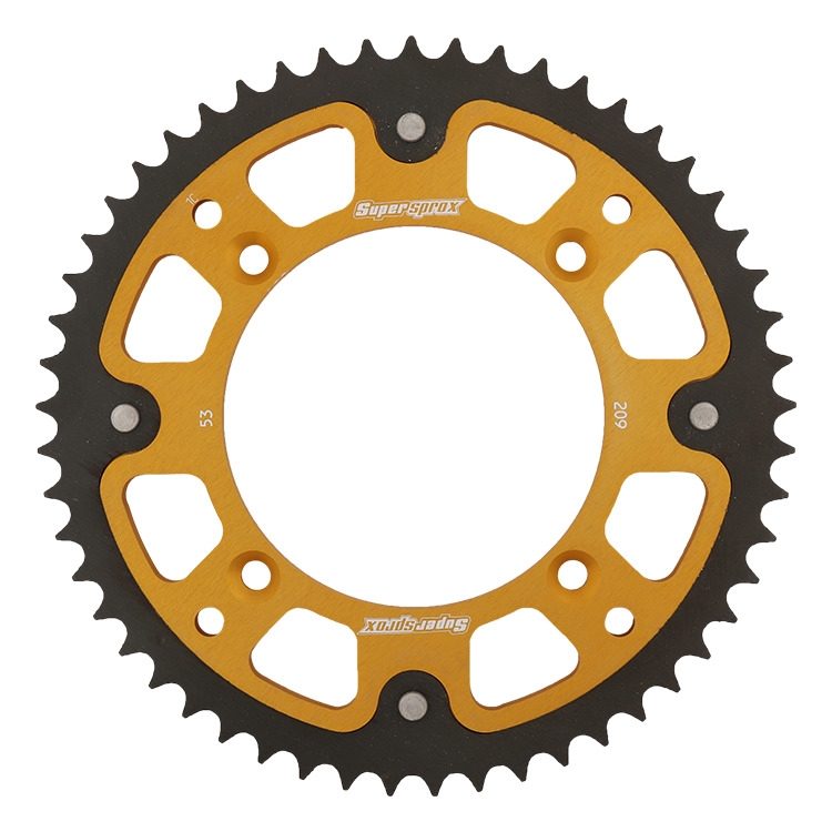 REAR STEALTH 53T, GOLD, 420