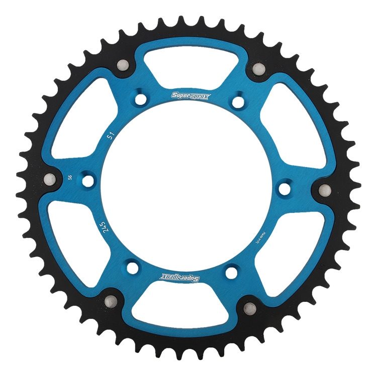 REAR STEALTH 51T, BLUE, 520