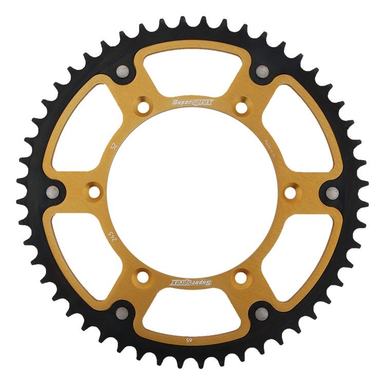REAR STEALTH 52T, GOLD, 520