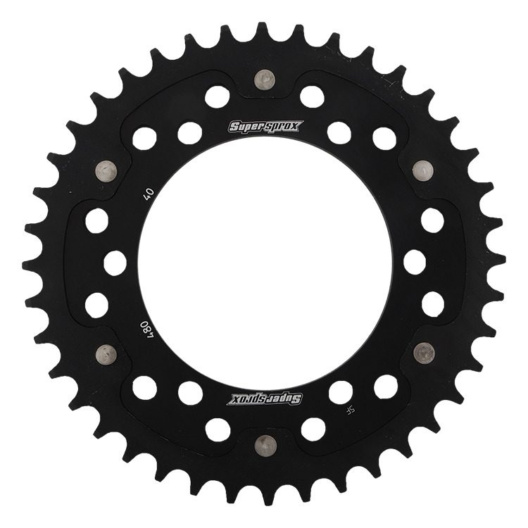 REAR STEALTH 40T, BLACK, 525