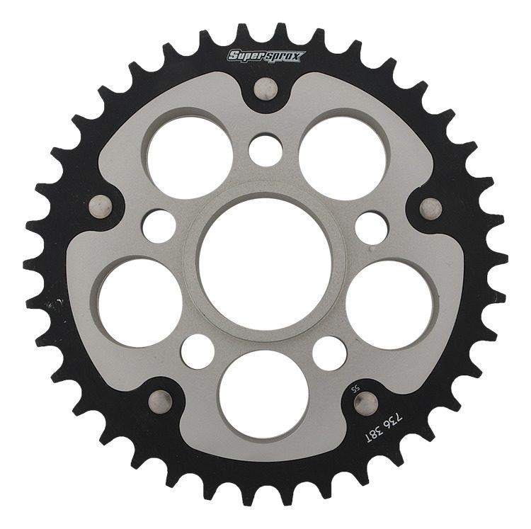 REAR STEALTH 38T, SILVER, 520