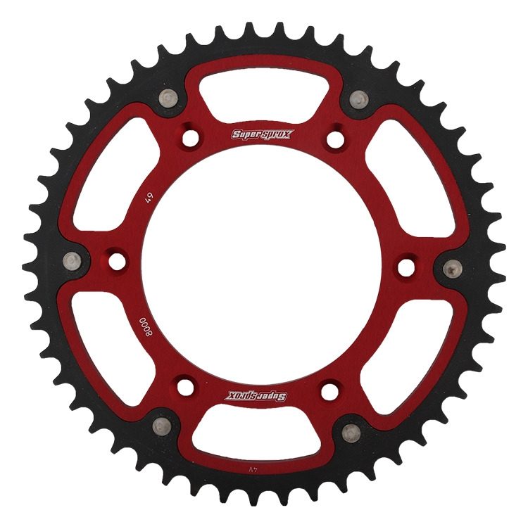 REAR STEALTH 49T, RED, 520