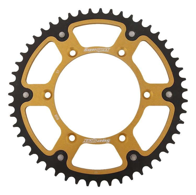 REAR STEALTH 51T, GOLD, 520