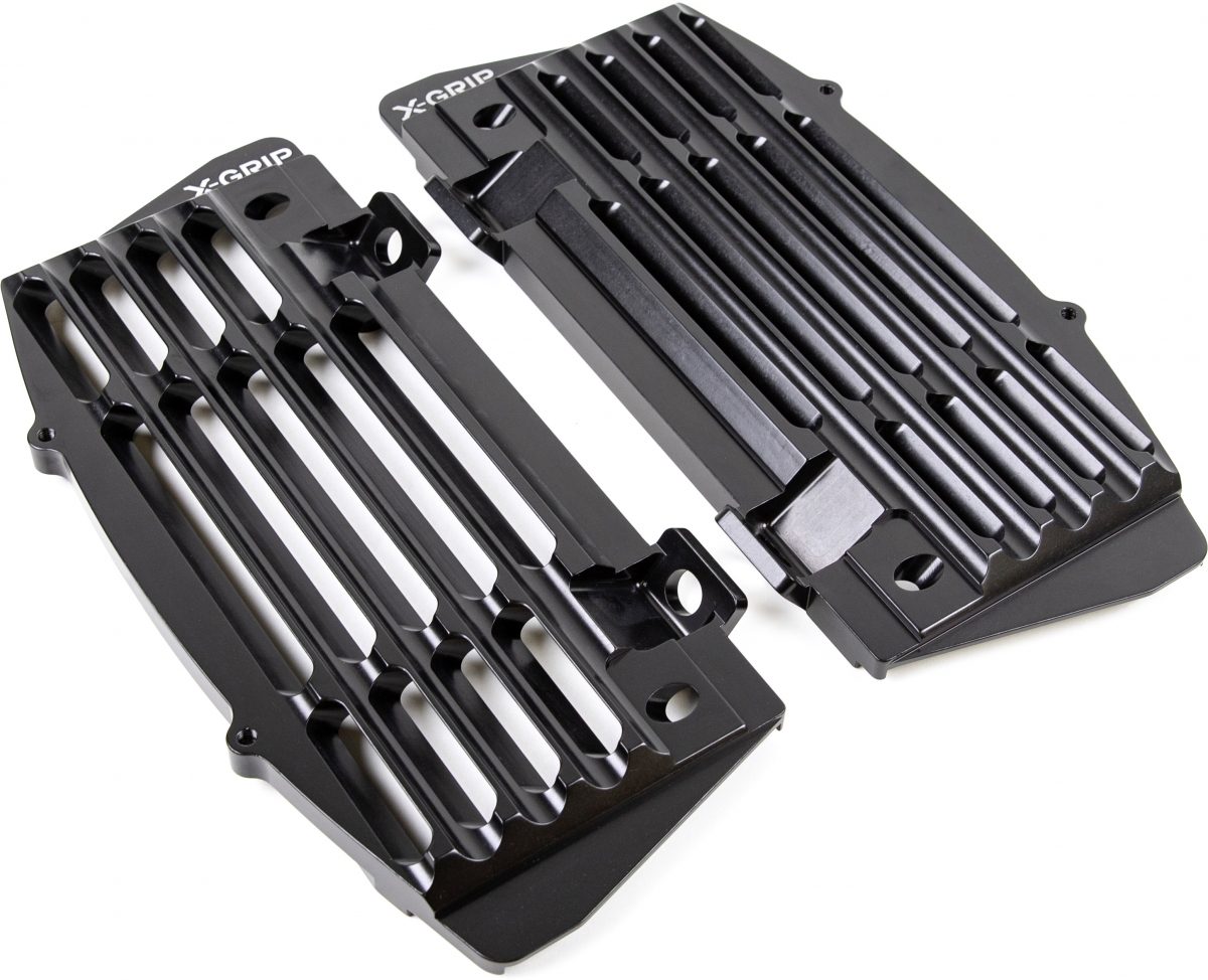 AIR FORCE RADIATOR GUARD SET SILVER