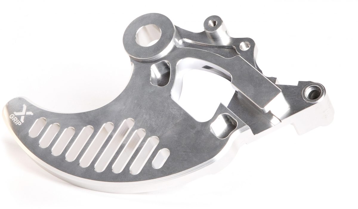 BRAKE DISC GUARD SILVER